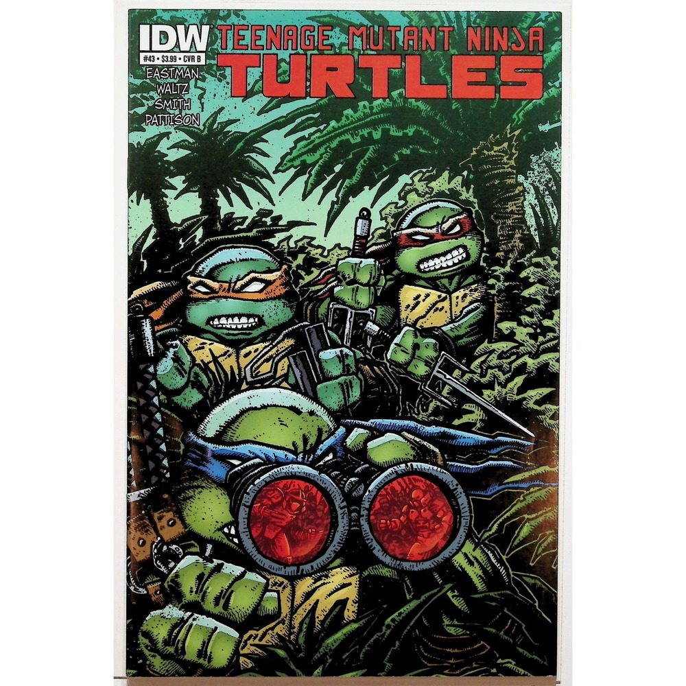 Teenage Mutant Ninja Turtles IDW Comic Book #43 Eastman Waltz Smith